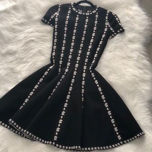 Alaia short sleeve dress